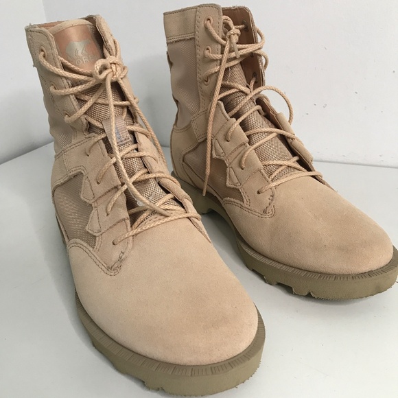 Sorel Caribou Combat Boot Lightweight Lace Up Womens 9 - Picture 9 of 11